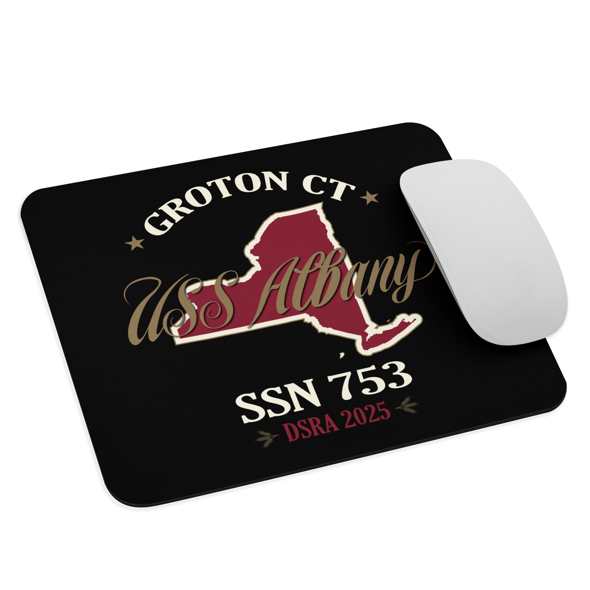 Shop 31 USS Albany Mouse pad