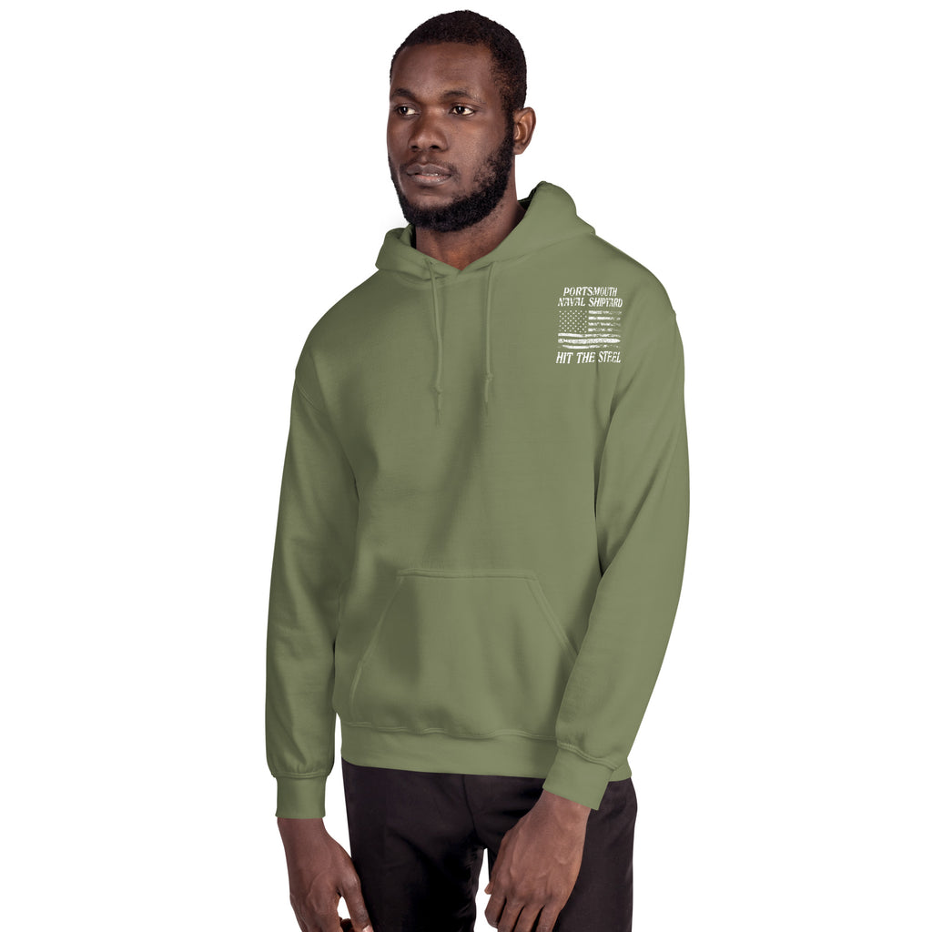 Shop 38 Hit the Steel Unisex Hoodie